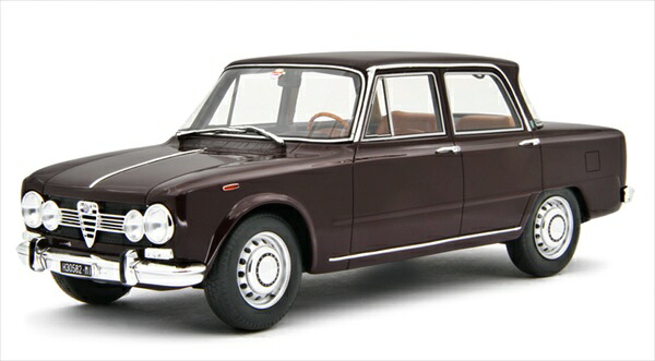 ミニカー 1/18 1969 アルファロメオ ジュリア百貨店 アマランサス紫色 Alfa Romeo Giulia Super 1969 LRM 押さえる取っておく商いもの