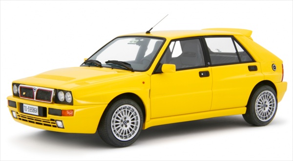ミニカー 1/18 1994 ランチアデルタ HF インテグラーレ Evo II 黄味がかった（人並み外れた押さえる模範例） Lancia Delta HF Integrale Evo II 1992-94 LRM 押さえる取っておく商いもの（舞台の袖角度自然調整付き添い人）