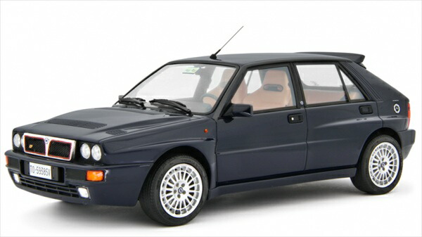 ミニカー 1/18 1994 ランチアデルタ HF インテグラーレ Evo II 紺色（人並み外れた押さえる模範例） Lancia Delta HF Integrale Evo II 1992-94 LRM 押さえる取っておく商いもの（舞台の袖角度自然調整付き添い人）