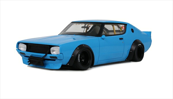 ミニカー 1/18 視水平線 2000 GTR LBWORKS 青み 人並み外れた押さえる SKYLINE 2000 GT-R (KPGC110) LB WORKS 2024 OTTOmobile 【取っておく商いもの】