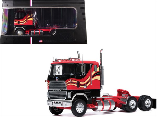 ミニカー 1/43 ジェラルド・r・フォード・CL9000 トレーラ貨物自動車 赤/黒いこと ixo Models 1:43 1976 Ford CL 9000 【取って置く商いもの】 ミニカー・トイカー-おもちゃ