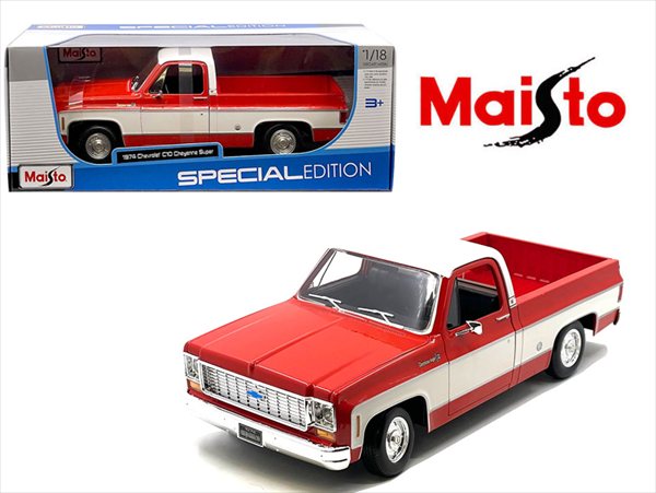 楽天市場】ミニカー 1/18 AUTOWORLD☆1957 シェビー 3100 ステップ