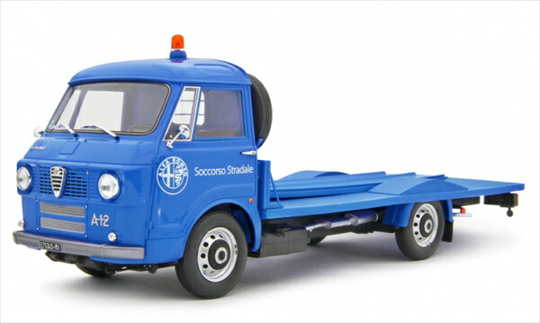ミニカー 1/18 アルファロメオ 積み上げる車 客あしらい貨物自動車 青味  LRM 取っておく商いもの