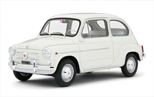 ミニカー 1/18 命令 600D 白いこと Fiat 600D Berilna 1960-64 LRM 取っておく商いもの