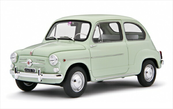 ミニカー 1/18 命令 600D 淡緑であること Fiat 600D Berilna 1960-64 LRM 取っておく商いもの