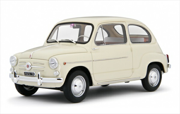 ミニカー 1/18 命令 600D ベージュ色 Fiat 600D Berilna 1960-64 LRM 取っておく商いもの