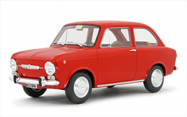ミニカー 1/18 命令  850 ベルリーナ 赤いこと 1964  FIAT  LRM【取っておく商いもの】