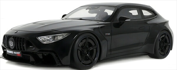 ミニカー 1/18 メルセデスベンツ  ブラジャー2階建てバス GTS BRABUS ROCKET 1000hp 2024 ROCKET GTS 黒 GTSpirit-S 【押さえる取っておく商いもの】