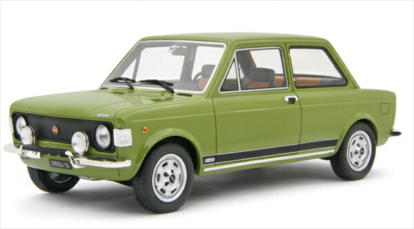 ミニカー 1/18 命令 128 ラリー 緑であること Fiat 128 Rally 2° serie 1972 LRM 取っておく商いもの