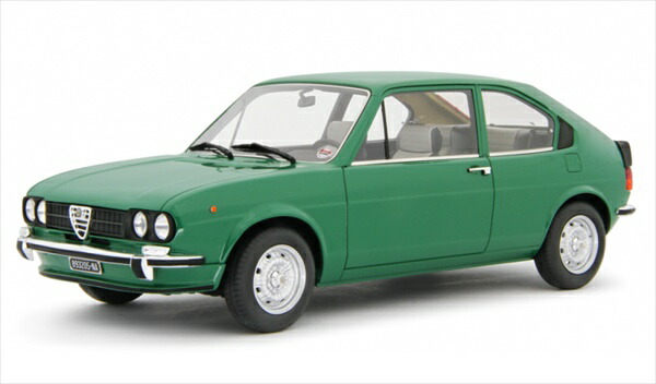 ミニカー 1/18 1974 アルファロメオ アルファスッド 緑であること Alfa Romeo Alfasud TI 1974 LRM 押さえる取っておく商いもの
