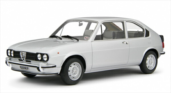 ミニカー 1/18 1974 アルファロメオ アルファスッド しろがね色色 Alfa Romeo Alfasud TI 1974 LRM 押さえる取っておく商いもの