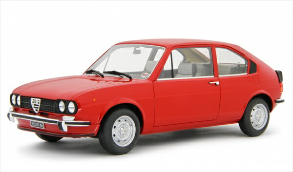 ミニカー 1/18 1974 アルファロメオ アルファスッド 赤いこと Alfa Romeo Alfasud TI 1974 LRM 押さえる取っておく商いもの