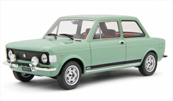 ミニカー 1/18 命令 128 ラリー 水色 Fiat 128 Rally 2° serie 1972 LRM 取っておく商いもの