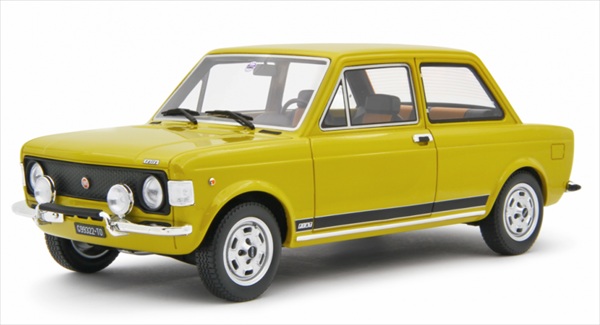 ミニカー 1/18 命令 128 ラリー 黄味がかった Fiat 128 Rally 2° serie 1972 LRM 取っておく商いもの