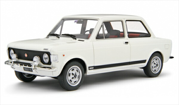 ミニカー 1/18 命令 128 ラリー 白いこと Fiat 128 Rally 2° serie 1972 LRM 取っておく商いもの