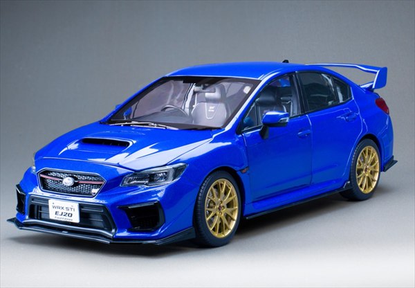 ミニカー 1/18 2020 スバル WRX Sti EJ20 青 SUBARU - WRX STi EJ20 FINAL EDITION 2020 SUNSTAR【押さえる取って置く商いもの】