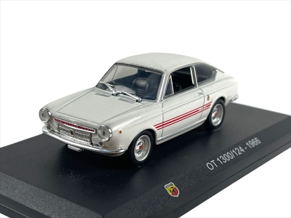 ミニカー 1/43 アバルト OT1300 124 1966 白色 Abarth OT 1300/124, 1966 【予約商品】|HOTTOYS ホットトイズ