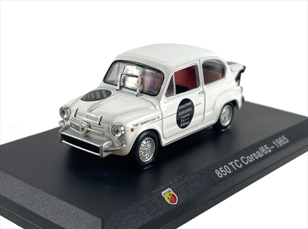 ミニカー 1/43 アバルト 850TC 1965 白色 Abarth 850 TC Corsa/65 1965 White【予約商品】|HOTTOYS ホットトイズ