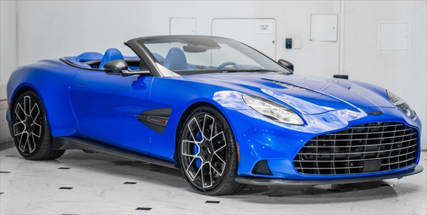 ミニカー　1/18 アストンマーチン　ヴァンキッシュ　ヴォランテ　ブルーメタ色　アストンマーティン　ASTON MARTIN - VANQUISH VOLANTE SPIDER CABRIOLET 2025 - BLUE　GTSpirit-S【限定予約商品】｜HOTTOYS　ホットトイズ