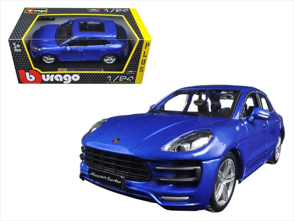 楽天市場 ミニカー ブラゴ 1 24 ポルシェ マカン 青 予約商品 Hottoys ホットトイズ