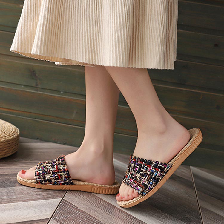 室内履きでもお出かけでも スリッパ 夏用 麻サンダル 送料無料 リネン 蒸れない 洗える ベランダサンダル トイレ ルームシューズ レディース オフィス用 来客用 Crunchusers Com
