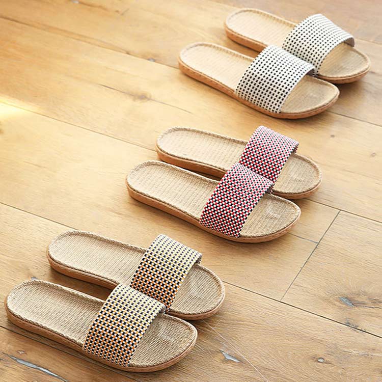 スリッパ 夏用 麻サンダル 送料無料 レディース メンズ 涼しい 蒸れない 洗える ルームシューズ リネン 室内履き トイレ ベランダ 大きいサイズ Giosenglish Com