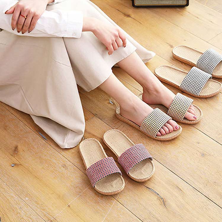スリッパ 夏用 麻サンダル 送料無料 レディース メンズ 涼しい 蒸れない 洗える ルームシューズ リネン 室内履き トイレ ベランダ 大きいサイズ Giosenglish Com