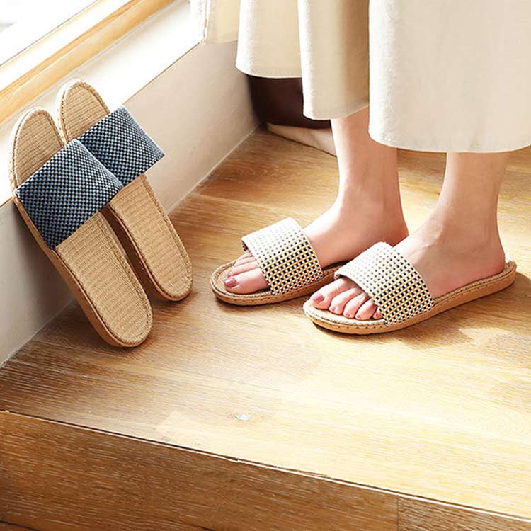 スリッパ 夏用 麻サンダル 送料無料 レディース メンズ 涼しい 蒸れない 洗える ルームシューズ リネン 室内履き トイレ ベランダ 大きいサイズ Giosenglish Com