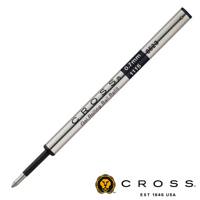 【楽天市場】Cross クロス セレクチップローラーボール替芯 黒 ブラック 8523：高級筆記具のペンギャラリー報画堂