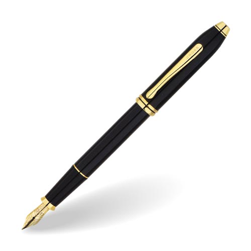 CROSS 万年筆 マーブルグリーン 14K585 CROSS クロス 万年筆 タウンゼント マーブルグリーンラッカー M