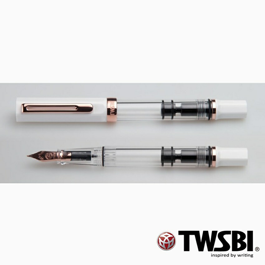 楽天市場】TWSBI ツイスビー ECO エコ ホワイト ローズゴールド 万年筆 楽天市場】TWSBI ツイスビー ECO エコ ホワイト ローズゴールド 万年筆