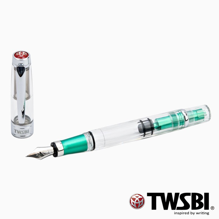 【楽天市場】TWSBI ツイスビー 万年筆 ダイヤモンド 580AL エメラルドグリーン TW100321/TW100322/TW100323