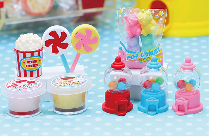 IWAKO イワコー　食堂けけしごむ　おもしろ消しゴム 楽天市場】おもしろ消しゴム 食堂 60個入り イワコー 消しゴム