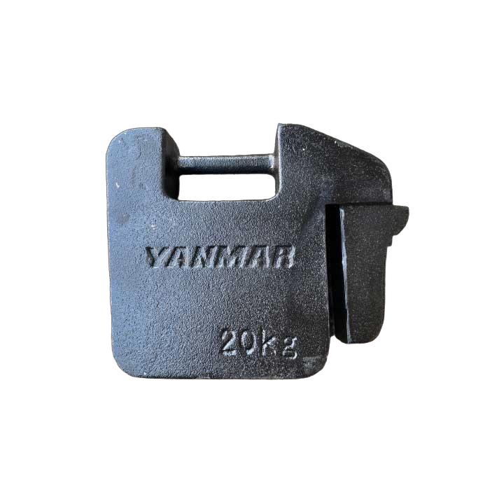 ヤンマー 1TS100-01001 純正 フロントウェイト 20kg トラクター部品 錘 バンパー｜豊作　店