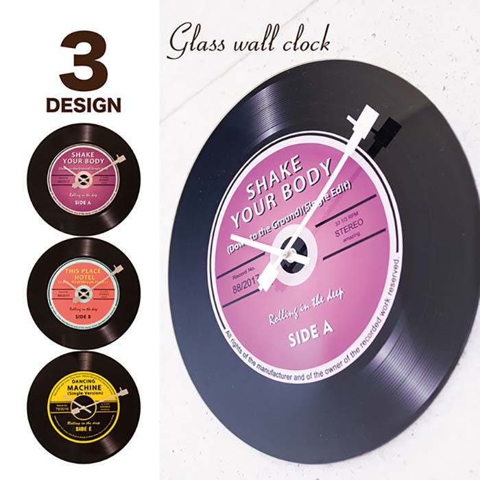 レコードプレーヤー型掛時計 8136015.jpg