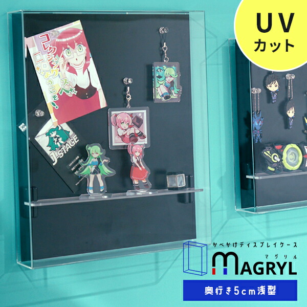 m*a様 angel3/4サイズフルアコ美品ケース付 楽天市場】壁掛け コレクションケース MAGRYL (浅型タイプ) アクリル