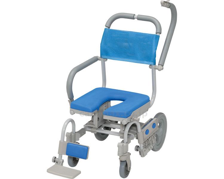 【個人宅への配送不可】シャワーラクV U型シート SWR142 ウチヱ [介護 入浴 お風呂 シャワーキャリー ウチエ a-w] ※代金引換不可 ※北海道、沖縄、離島への配送不可
