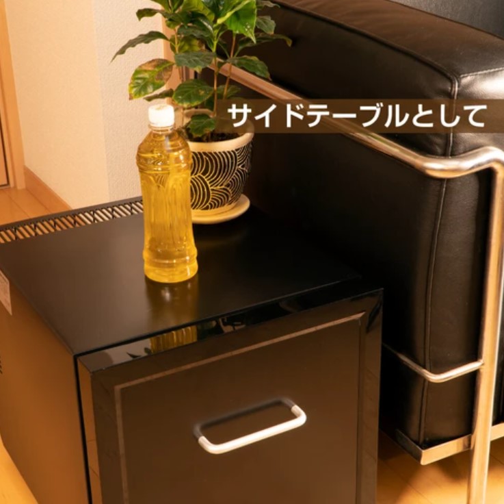 送料無料（沖縄配送） 21L 引き出し扉型冷蔵庫 RM-201TE 冷蔵庫