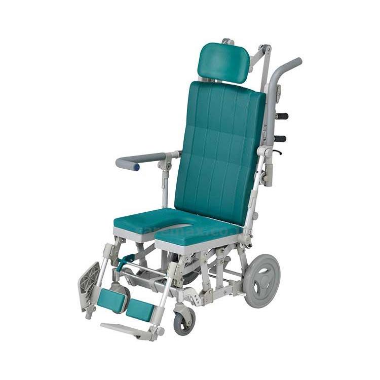 【個人宅への配送不可】シャワーラクリルSAL U型シート ヘッドレスト付き SRC-010 ウチヱ [介護 入浴 お風呂 シャワーキャリー ウチエ a-w] ※代金引換不可 ※北海道、沖縄、離島への配送不可