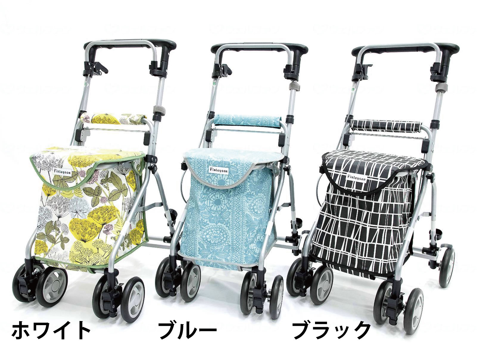 Finlayson 音楽的リズム RWC（CORONNA)  WATAKI [買い出し手押し車 しろがね色鉄道車両 a-w]※通貨価値取り替えっこ不可※沖縄、離島への送りとどける不可