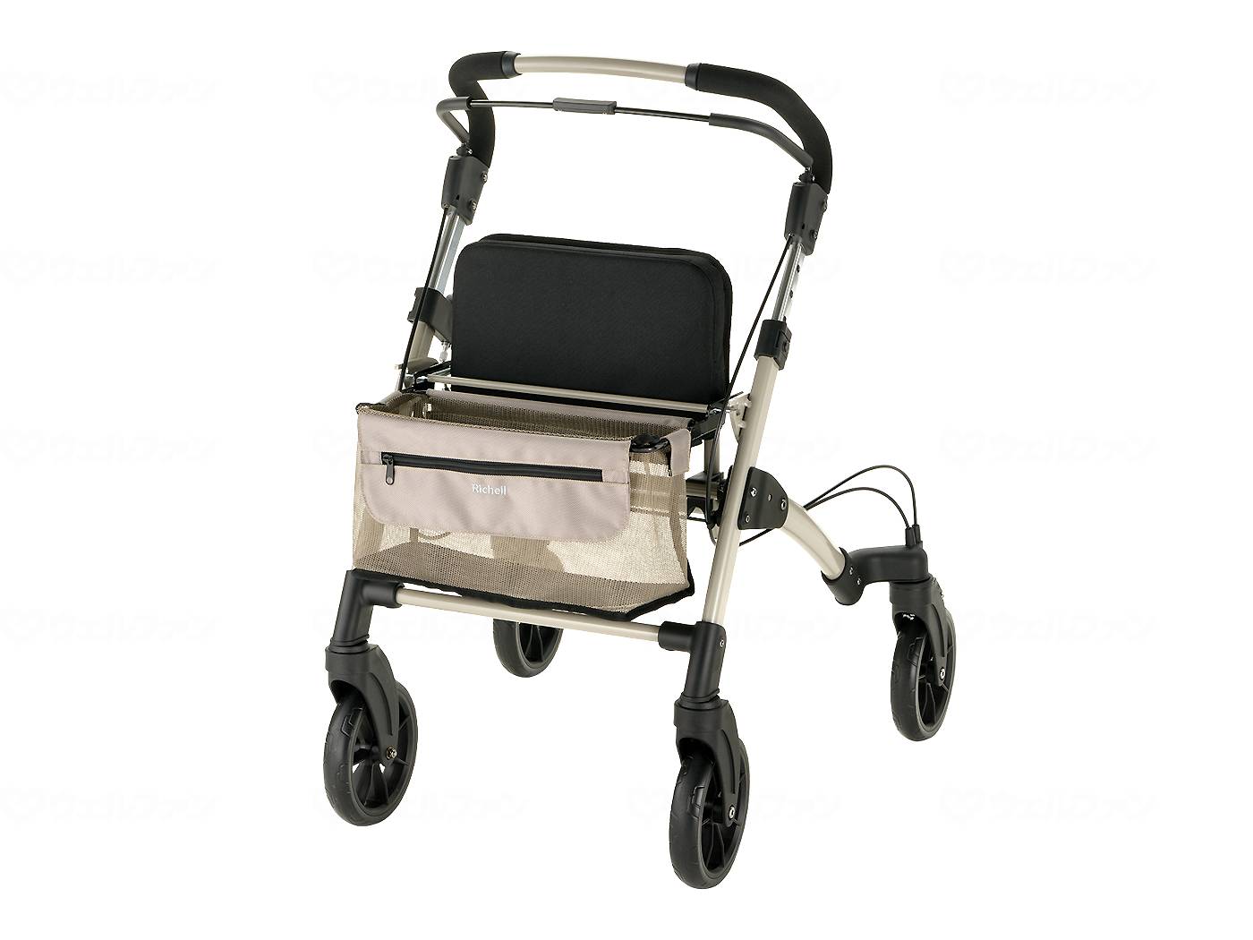 御拾い車 ヴェーレプラス グレージュ リッチェル [御拾い助けること 御拾い器 自立 a-w]※通貨価値取り替えっこ不可※沖縄、離島への送りとどける不可
