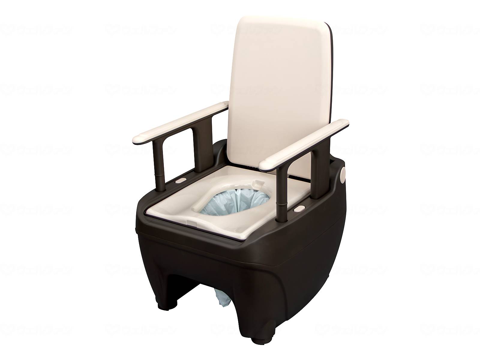 楽天市場】介護用ポータブルトイレ ラップポン・オーブ 自動