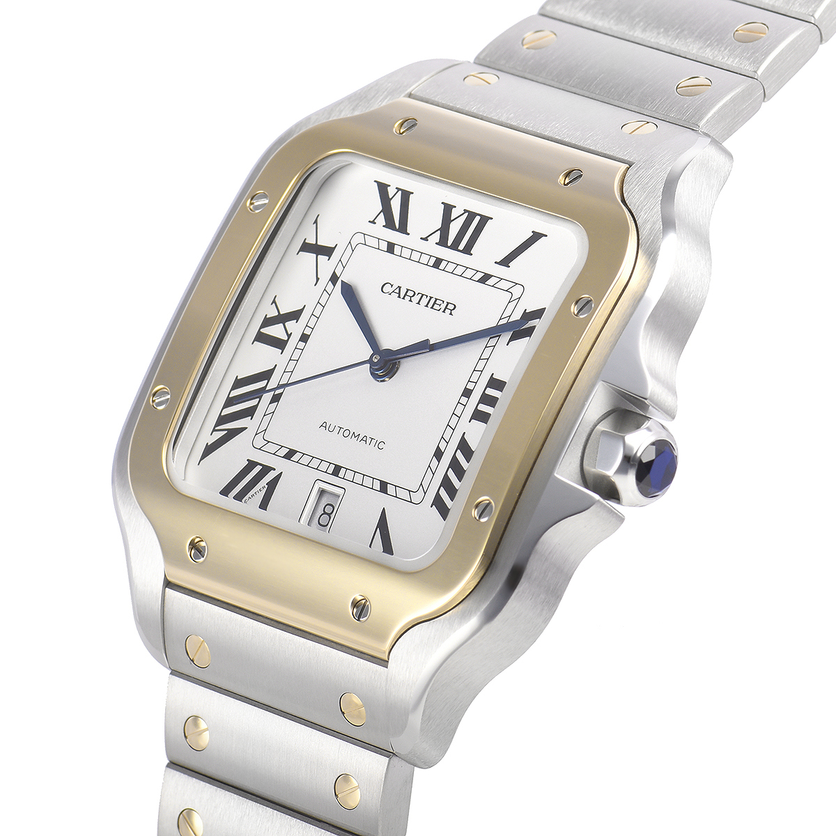 【楽天市場】カルティエ CARTIER サントス ドゥ カルティエ LM W2SA0009【新品】メンズ 腕時計 送料無料：宝石広場