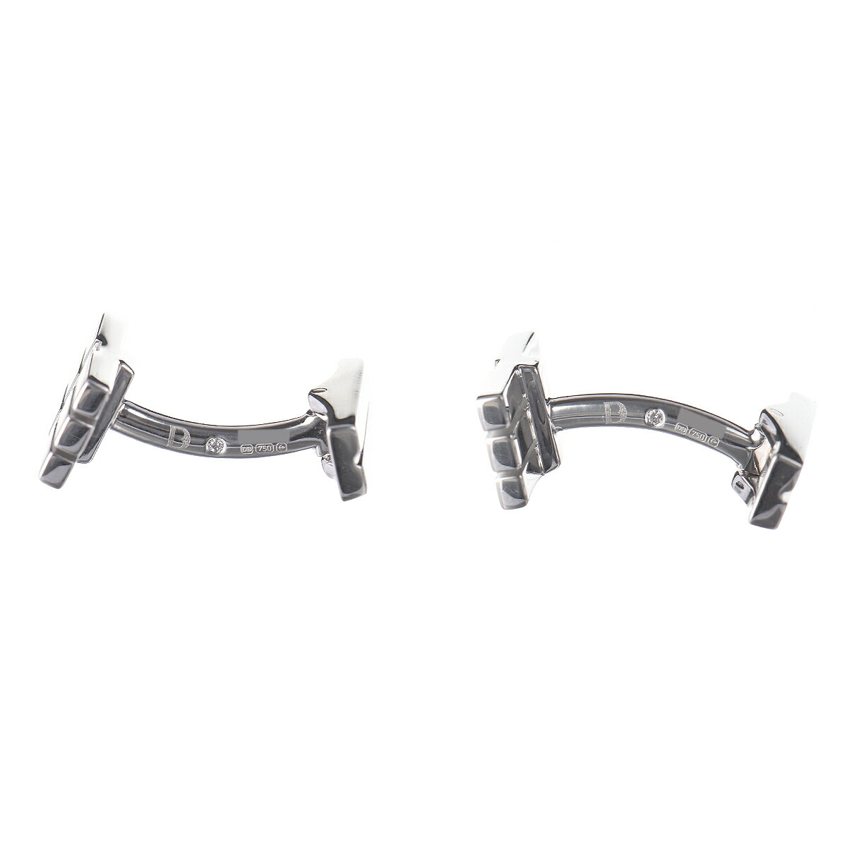 最大円offクーポン配布中 7 1 木 0時開始 デビアス 3pプリンセスカットダイヤ カフリンクス 中古 ジュエリー 送料無料 Mozago Com