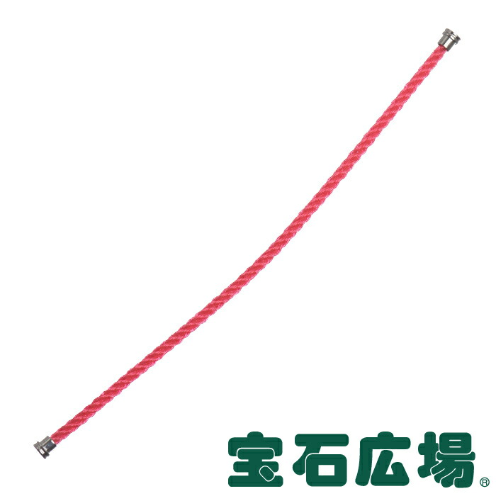 フレッド FRED フォース10 ネオンピンク テキスタイル ケーブル (MM) 6B0344 【新品】 ジュエリー 送料無料