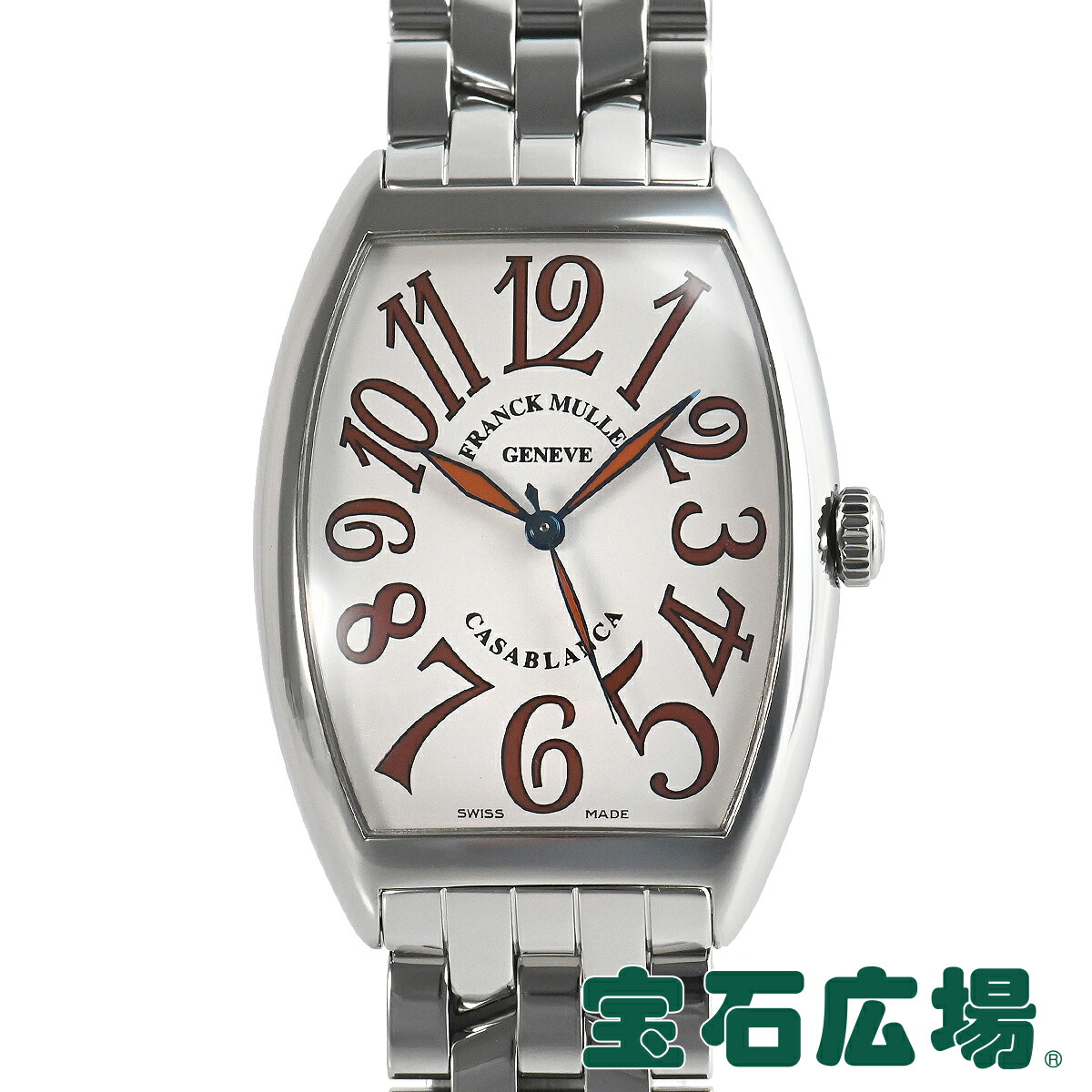 B 最大円offクーポン配布中 1 1 金 0時開始 Br フランクミュラー Franck Muller トノウカーベックス カサブランカ サハラ 6850saha Br 中古 メンズ 腕時計 送料無料