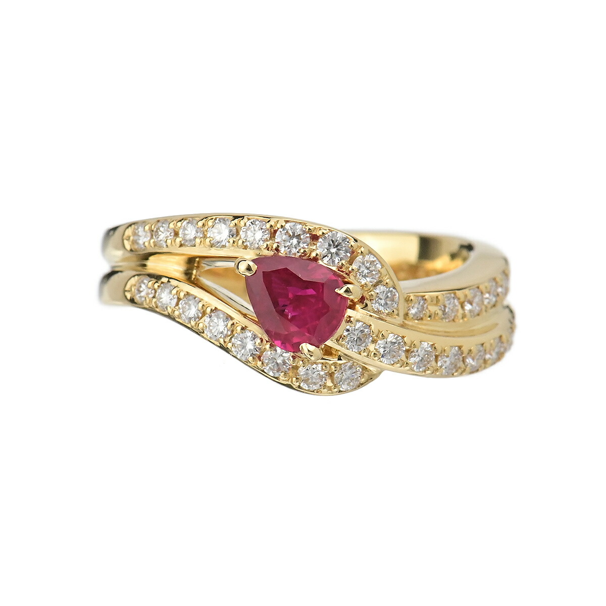 最大円offクーポン配布中 7 1 木 0時開始 ミラ ショーン ルビー ダイヤ リング 中古 レディース ジュエリー 送料無料 Excelaba Com