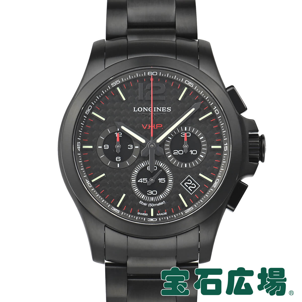 ロンジン LONGINES コンクエスト V.H.P L3.717.2.66.6【新品】メンズ 腕時計 送料無料｜宝石広場