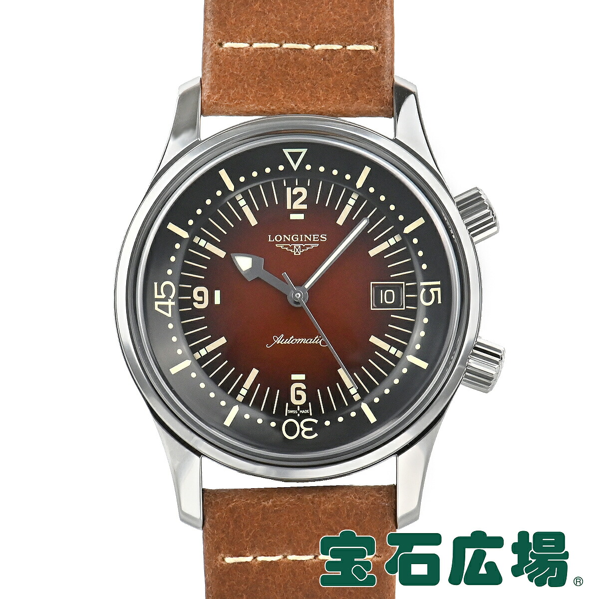 ロンジン LONGINES レジェンドダイバーデイト L3.774.4.60.2 【新品】メンズ 腕時計 送料無料