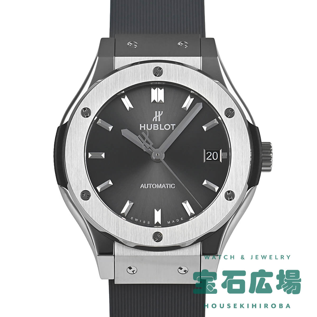 ウブロ HUBLOT 古典派音楽・核融合反応 レーシンググレー チタニウム 565.NX.7071.RX【新品】ユニ一発やる ウォッチ 貨物輸送無料